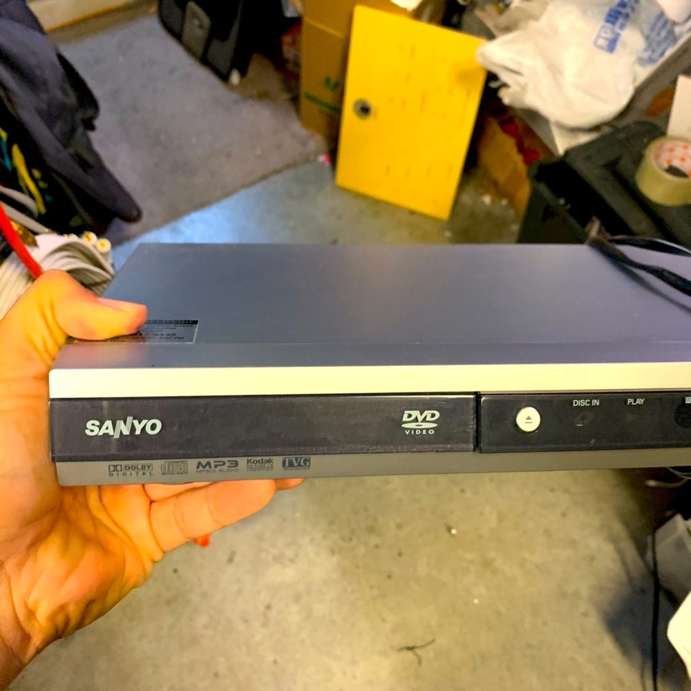 Sanyo DVD player